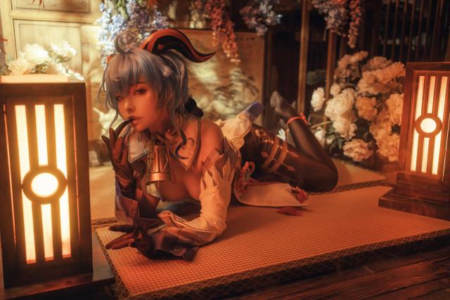 [1V+60P/457M]爆机少女喵小吉–原神甘雨